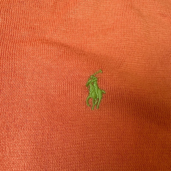 Ralph Lauren Orange V-Neck Sweater Vest - Picture 4 of 6